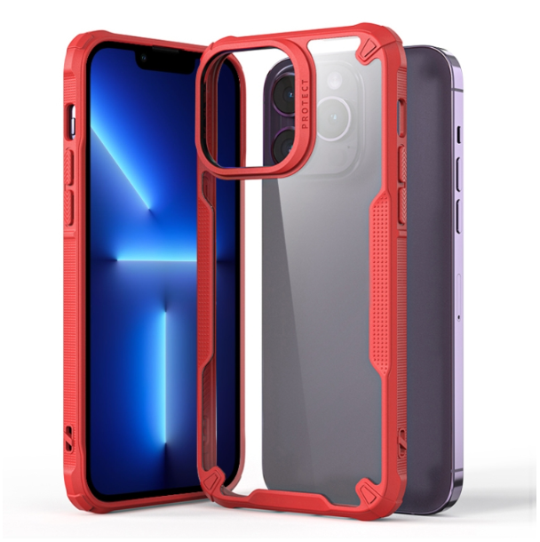 Four-corner Glossy Shockproof Phone Case - For iPhone 13 Pro - mosaccessories